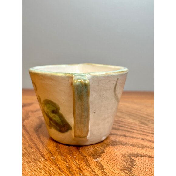 Hand Painted Louisville Stoneware Co Vintage Ceramic Creamer Grape Motif Harvest - Picture 4 of 10